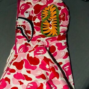 Pink Bape Hoodie